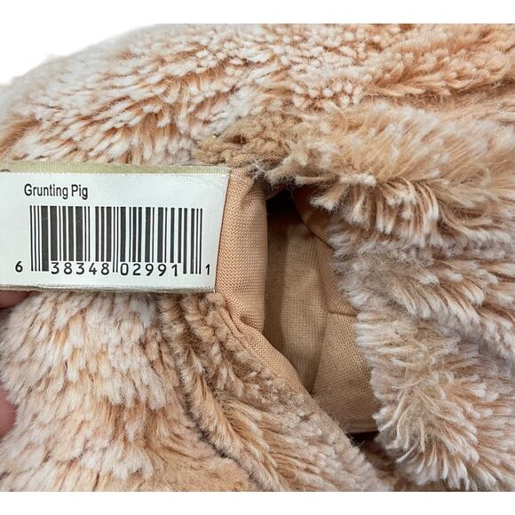 Folkmanis Grunting Pig Hand Puppet Plush Pretend Play 13" Stuffed Animal - Picture 9 of 10